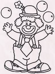 Kleurplaten Clowns