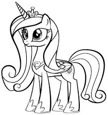 Related posts to mewarnai my little pony princess cadance. Tips Mewarnai Kuda Poni Beserta Contoh Gambarnya