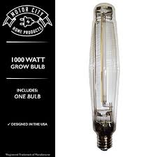 1000 Watt Super Hps Spectrum Grow Light Bulb Long Lasting For Horticulture Indoor Gardening Hydroponics Magnetic And Digital Ballast Motor City Home Products Brand The Bud Academy