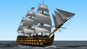 She was also keppel's flagship at ushant, howe's flagship at cape spartel and jervis's flagship at cape st vincent. Hms Victory 3d Warehouse