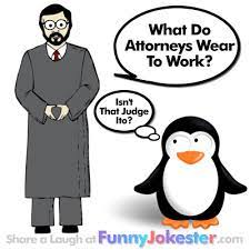 They can take bumps at twice the speed on private cars. New Funny Attorney Joke Clean Jokes