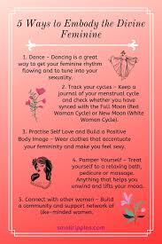 There Are Many Ways You Can Embody Your Divine Feminine Essence But Here Are A Few Ideas Divine Feminine Spirituality Divine Feminine Womb Healing