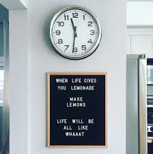 Letter board quotes are the perfect way to showcase your personality (and your mood!) in a fun, changeable way. Clever Letterboard Inspiration And Ideas Making Lemonade