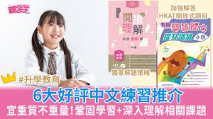 強化中文︳6大好評中文補充練習推介鞏固學習+深入理解相關課題