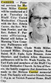 Melissa Mae Miller Carrier (1900-1988)