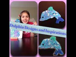 For ages 6 and up. Perler Bead Dolphin Pegboard Designs And Inspiration Youtube
