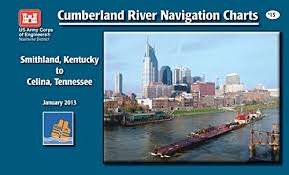 Navigation Charts Cumberland River Smithland Kentucky To Celina Tennessee