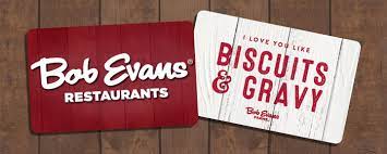 Some restaurants may offer printable coupons, so be sure to check if your favorites are one of them. Bob Evans Gift Cards