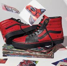 Marvel X Vans Hi Sk8 Deadpool Marvel Shoes Vans Marvel Vans
