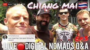 LIVE 🔴 Digital Nomads Q&A #3 🇹🇭 Life in Chiang Mai Thailand, Starting in  Ecommerce w/ Evan Teague
