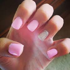Pin By Lauren Grosso On Beauty Pink Gel Nails Designs Gel Nails Sparkle Gel Nails