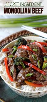 Secret Ingredient Mongolian Beef Carlsbad Cravings Beef Dinner Beef Dishes Food
