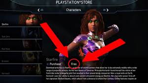 Check the psn section of the console settings and do the restore licenses option. How To Get Any Dlc Character For Free In Injustice 2 Youtube