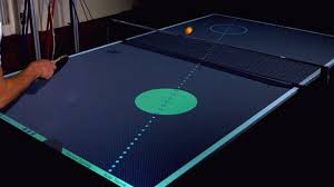 Cool Interactive Table Tennis Trainer Interactive Table Table Tennis Ping Pong Table