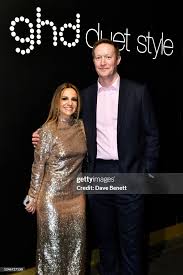 Montse Passolas and Rob Milner attend the global launch of ghd's... News  Photo