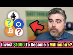 Everyone gets into the cryptocurrency field to make money, but not all end up doing that. How I Would Invest 1000 In Cryptocurrency In 2021 To Become A Millionaire Bitboy Crypto Interview Youtube