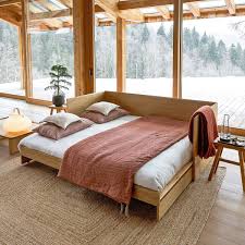 Lit Banquette Working Chene Naturel Am Pm Lit Enfant Am Pm La Redoute Iziva Com Tapis Carre Decoration Maison Meuble Deco