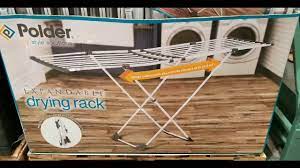 When you order $25.00 of eligible items sold or fulfilled by amazon. Costco Polder Extendable Drying Rack 37 Youtube