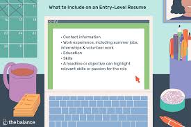 You can also see a sample resume for an elementary school teacher here. Entry Level Resume Examples And Writing Tips