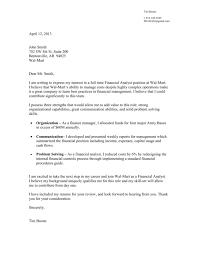 The most effective way to digest the tips is to see their practical application. Finance Cover Letter
