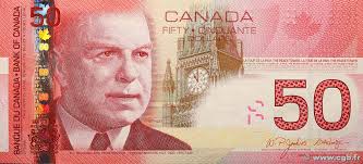 50 Dollars CANADA 2004 P.104b 516132 Banknotes