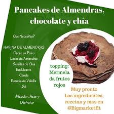 Que Hacer Con La Harina De Almendras Que Es Libre De Gluten Que Tal Unos Pancakes Para El Desayuno Y Con Sabor Dulcesi Harina De Almendras Almendras Alimentos