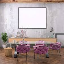 Tokyo white high gloss extending dining table and 4 chairs set intended for latest dining tables and purple chairs view photo 14 of 20. 25 Purple Dining Room Ideas Photos Home Stratosphere