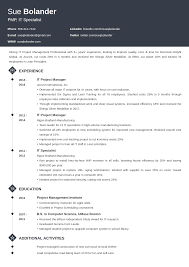 Manager / senior program manager. Project Manager Resume Sample 25 Examples And Writing Tips