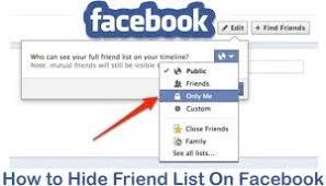 You cant make mutual friends. Hide Friends On Facebook Step By Step Blogses