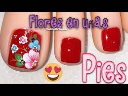 No te preocupes por cuál sea tu estilo, porque vamos a …. Decoracion De Unas Para Los Pies Diseno De Unas Pies En Rojo Unas Decoradas Pies Flores Youtube