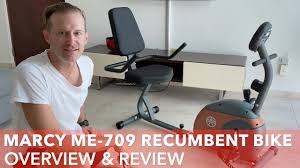 Read marcy recumbent exercise bike: Marcy Me 709 Recumbent Bike Overview Review Youtube