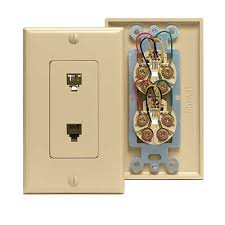 Check spelling or type a new query. Leviton Type 625 Decora Modular Duplex Phone Wall Jacks