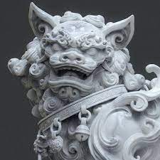 pin by leo morales on ref traditional sauce chinese lion statue foo dog statue foo dog tattoo