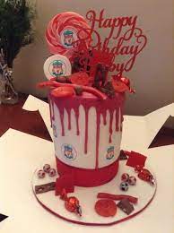 This cake is for a family menber who is a huge liverpool fan. Pin On Cakes By Nicky