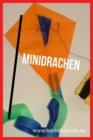 Minidrachen Flugfahig Drachen Im Herbst Drachen Basteln Spiele Selber Basteln Basteln Herbst