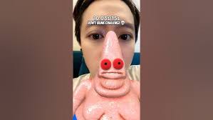 Patrick Don't Blink 15 Seconds Challenge! 💀 #games #animation #spongebob  #patrick #trending #shorts