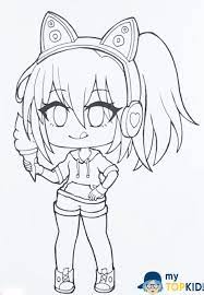gacha life coloriage nouvelle grande collection imprimer gratuitement en 2021 croquis mignon dessin chibi aventure de dragon
