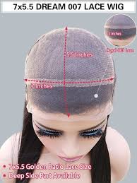 YSwigs Natural Wave Undetectable Dream HD Lace 360 Lace Human Hair Wig  GX02085