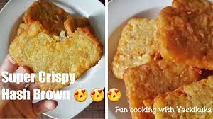 How to make hash browns crispy and golden brown, like they should be? How To Make Super Crispy Hash Browns Resep Hash Brown Renyah Youtube