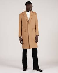 Who knew camel was as good as cashmere?when you're hitting a style slump. Men S Camel Hair Top Coat Dunhill Ae Online Store