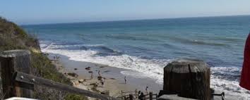 This path is eroding away in spots, but is paved for about three miles. El Capitan State Beach Campground Santa Barbara California Womo Abenteuer