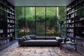 10 Dream Homes That Take City Dwelling To A Whole New Level Home Library Design House Design Luxury Homes