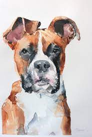 Pet Portrait Dog Portrait Custom Pet Portrait Pet Memorial Dog Painting Watercolor Painting Paint My Dog Pet Lover Gift Watercolor Dog Dog Paintings Cat Painting