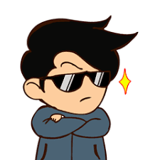 Lingkaran jadi gambar keren, woow keren!! Uzi Cowok Keren Stiker Line Line Store