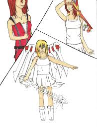 Advent children completeпоследняя фантазия 7: Dead Fantasy Kairi And Namine By Wearmuffin On Deviantart