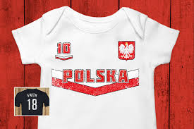 Custom Baby Poland Soccer Onesie Polska World Cup Shirt World Cup Shirts Poland Soccer World Cup Jerseys