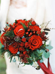 Red Gold Uk Christmas Wedding Christmas Wedding Flowers Christmas Wedding Bouquets Red Wedding Flowers