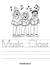 Music Class Worksheet Music Class Worksheets Kindergarten Music Music Coloring Sheets