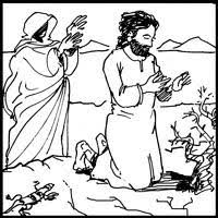Creation coloring pages jesus coloring pages alphabet coloring pages cute coloring pages free printable coloring pages coloring sheets bible stories for kids bible for kids children's church crafts. Jesus Temptation Drawing