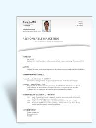 Microsoft a nommé ce modèle cv simple. Modele Cv Attractif Exemple Cv